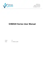 virtual access GW2021 User Manual preview