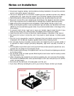 Preview for 4 page of Virtual Reality VRCD220FD User Manual