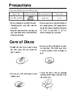 Preview for 3 page of Virtual Reality VRCD400-SDU Owner'S Manual