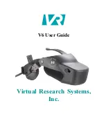 Preview for 1 page of Virtual Research V6 User Manual