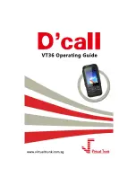 Preview for 1 page of Virtual Trunk D'Call VT36 Operating Manual