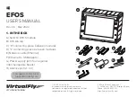 Preview for 1 page of Virtualfly EFOS User Manual