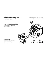 Предварительный просмотр 1 страницы Virtualfly TQ3+ Throttle Quadrant Quick Start Manual