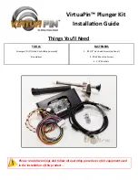 VirtuaPin Plunger Kit Installation Manual предпросмотр