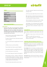 Preview for 11 page of VIRTUFIT CTR 1.1 User Manual