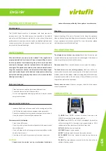 Preview for 12 page of VIRTUFIT CTR 1.1 User Manual