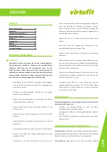 Preview for 18 page of VIRTUFIT CTR 1.1 User Manual