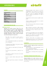 Preview for 22 page of VIRTUFIT Easy Fit Crosstrainer User Manual