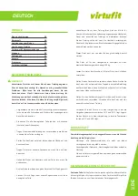 Preview for 28 page of VIRTUFIT Easy Fit Crosstrainer User Manual