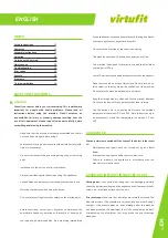 Preview for 11 page of VIRTUFIT HTR 1.0 User Manual