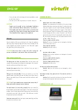 Preview for 12 page of VIRTUFIT HTR 2.0 User Manual