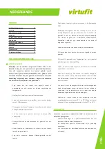 Preview for 16 page of VIRTUFIT HTR 2.0 User Manual