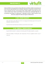 Preview for 17 page of VIRTUFIT iConsole CTR 2.1 User Manual