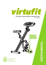VIRTUFIT iConsole Opvouwbare Hometrainer User Manual preview