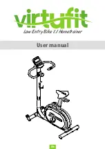 VIRTUFIT Low Entry Bike 1.1 Hometrainer User Manual preview