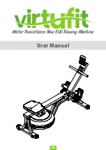 VIRTUFIT Water Resistance Row 800 User Manual preview