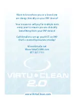 Preview for 12 page of Virtuox VirtuCLEAN 2.0 User Manual