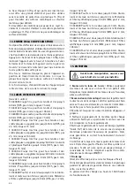 Preview for 22 page of Virutex 3400400 Operating Instructions Manual