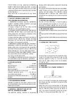 Preview for 5 page of Virutex AB111N Operating Instructions Manual