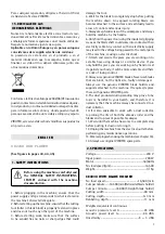 Preview for 7 page of Virutex DUO CE223X Operating Instructions Manual