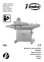 Preview for 1 page of Virutex eb25 Operating Instructions Manual