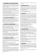 Preview for 10 page of Virutex eb25 Operating Instructions Manual