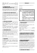 Preview for 4 page of Virutex EM125T Operating Instructions Manual