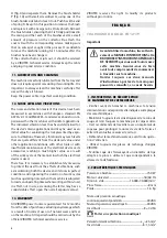 Preview for 8 page of Virutex FR1217T Operating Instructions Manual