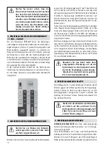 Preview for 18 page of Virutex FR160P Operating Instructions Manual