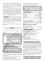 Preview for 11 page of Virutex FR292R Operating Instructions Manual