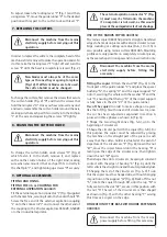 Preview for 7 page of Virutex FR98H Operating Instructions Manual