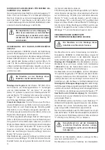 Preview for 14 page of Virutex FR98H Operating Instructions Manual