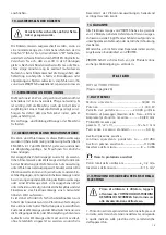 Preview for 15 page of Virutex FR98H Operating Instructions Manual