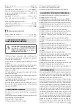 Preview for 19 page of Virutex FR98H Operating Instructions Manual