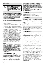 Предварительный просмотр 78 страницы Virutex FRB300 Operating Instructions Manual