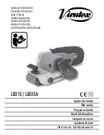 Virutex LB31E Operating Instructions Manual preview