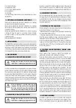 Предварительный просмотр 9 страницы Virutex RZ270S Operating Instructions Manual