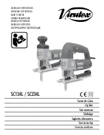 Virutex SC134L Operating Instructions Manual preview