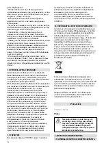 Предварительный просмотр 38 страницы Virutex SR165 Operating Instructions Manual