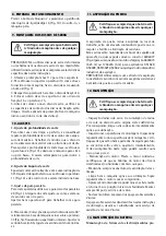 Preview for 50 page of Virutex SRB165 Operating Instructions Manual