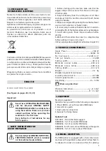 Предварительный просмотр 9 страницы Virutex WEGOMA BH80 Operating Instructions Manual