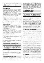 Preview for 11 page of Virutex WEGOMA BH80 Operating Instructions Manual