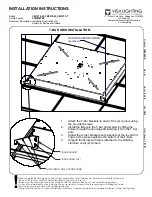 Preview for 4 page of Visa Lighting SYMMETRY Series Installation Instructions Manual