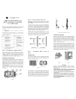 Предварительный просмотр 1 страницы VISA VE-PL37T Instructions & Assembly