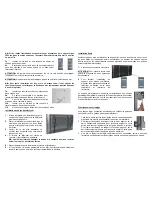 Предварительный просмотр 6 страницы VISA VE-S42T Installation And Operation Instructions Manual