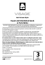 Preview for 20 page of ViSAGE 804385 User Manual