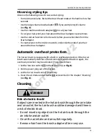 Preview for 15 page of ViSAGE HB-850 User Manual