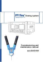 Предварительный просмотр 1 страницы ViscoTec preeflow eco-DUO 450 Maintenance Manual