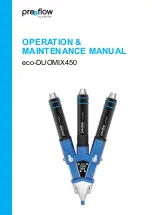 ViscoTec preeflow eco-DUOMIX450 Operation & Maintenance Manual preview