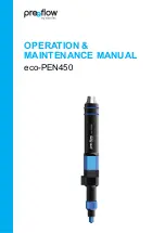 ViscoTec preeflow eco-PEN450 Operation & Maintenance Manual preview